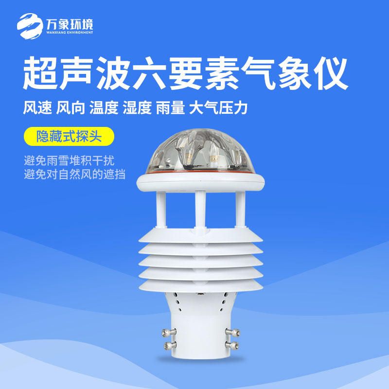 六要素超聲波微氣象儀，小小身軀下有大大的作用