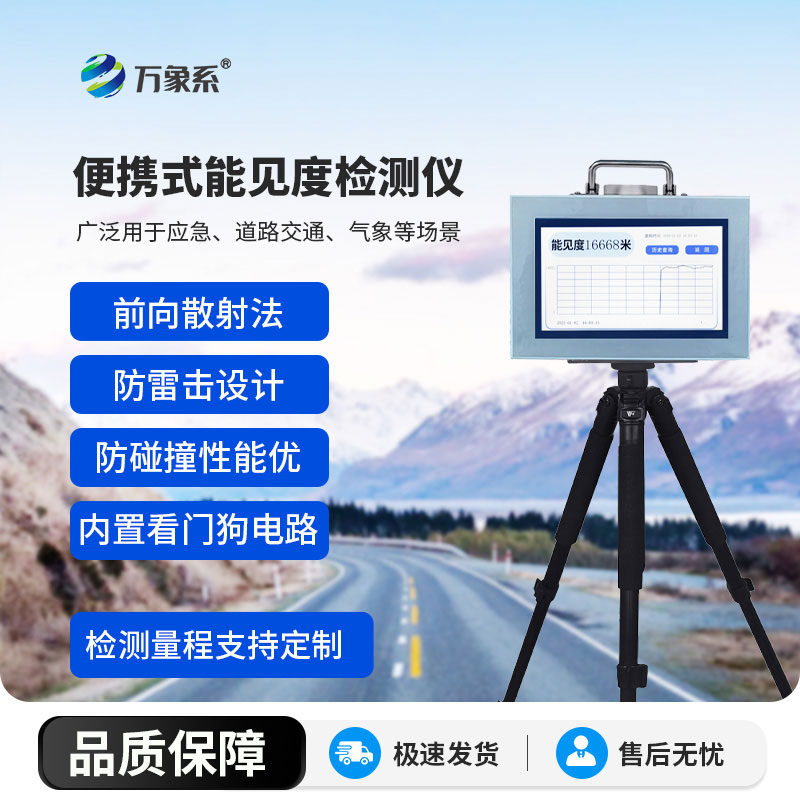 低能見(jiàn)度的預(yù)警助手：便攜式能見(jiàn)度檢測(cè)儀隨身帶